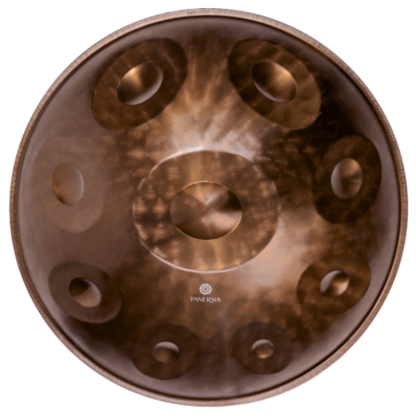 Stainless Steel Handpan Pro Nebula Series - D Kurd (D Minor) - 9 Notes handcrafted by Panersia